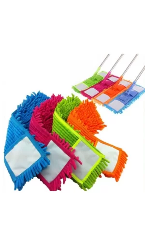 Paspas Yedeği Mikrofiber Makarna Mop Paspas Yedeği 60 Cm