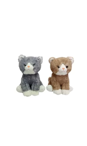 Pb31545-23 Peluş Oturan Kedi 23 Cm