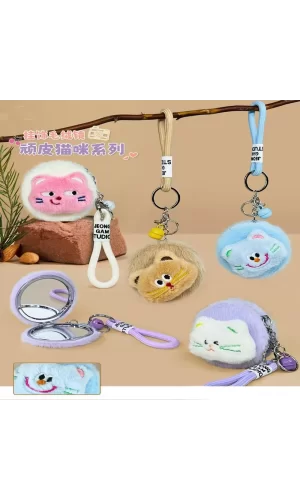 Peluş Cep Aynası