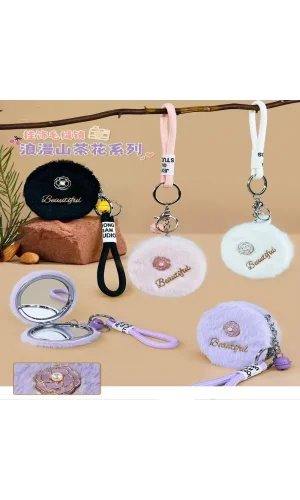 Peluş Tasarımlı Ayna