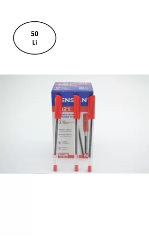 Pensan 2021 Tükenmez Kalem Kırmızı 1.0 Mm 50li