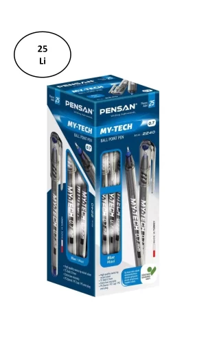 Pensan 2240 My-tech Tükenmez Kalem 0,7 Mm Mavi 25li