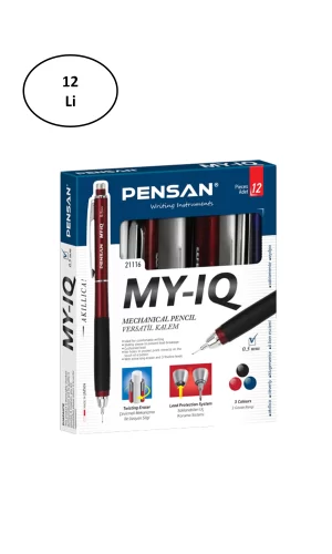 Pensan My Iq 0.7 Mm Versatil Kalem 12li