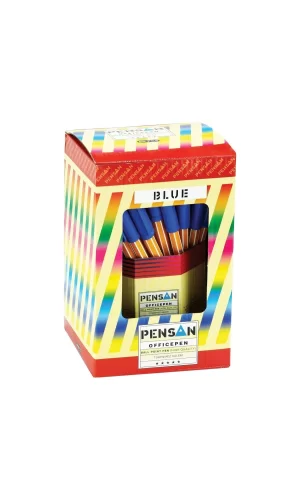 Pensan Tükenmez Kalem Offispen 1 Mm Mavi 60lı