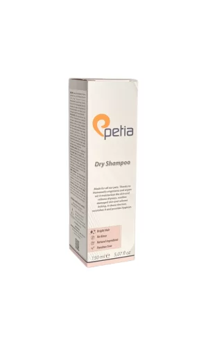 Petia Paw Dry Shampoo Doğal Kedi Ve Köpek Kuru Köpük Şampuanı 150 ml