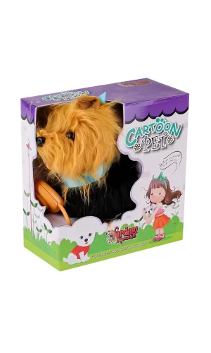 Pftb267 Yürüyen Tasmalı Peluş Köpek