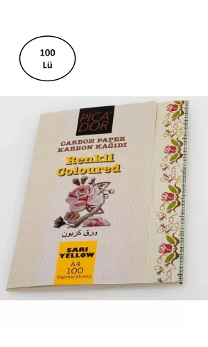 Picador Sarı Karbon Kağıdı A4 100 Adet