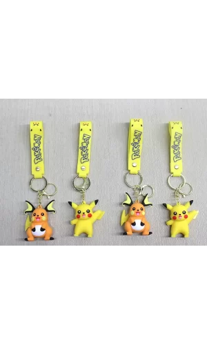 Pikachu Silikon Anahtarlık Alk4252
