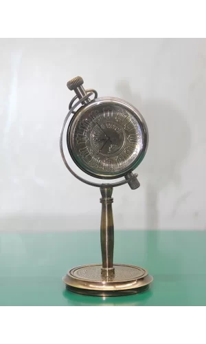 Pirinç Masa Üstü Saat 16186