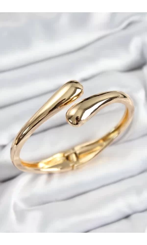 Pirinç Sarmal Model Gold Renk Kadın Kelepçe