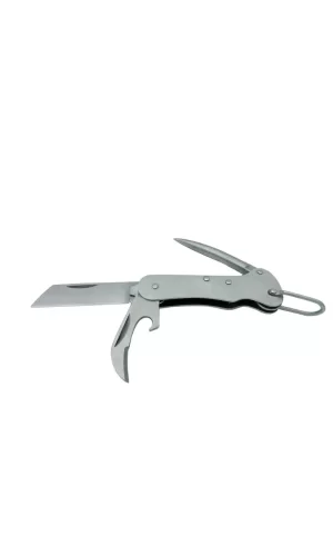 Pk 153 Gümüş Gemici Çakı 9,5 Cm - Metal Sap, Manuel