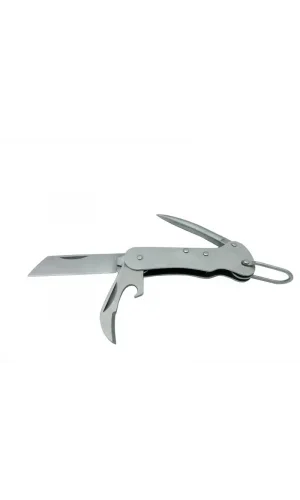 Pk 153 Gümüş Gemici Çakı 9,5 Cm - Metal Sap, Manuel