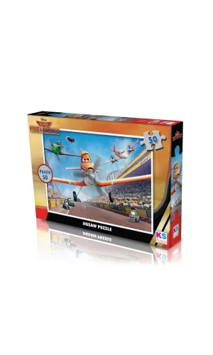 Pl709 Ks Planes / 50 Parça Puzzle