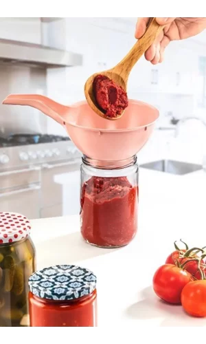 Plastik Konserve Kavanoz Hunisi