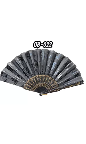 Plastik Kumaş Yelpaze 12li Ob-022