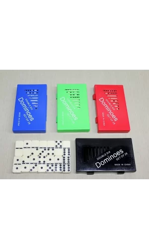 Plastik Kutulu Domino Oyunu Alk3532