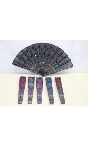 Plastik Pullu Yelpaze Alk3567