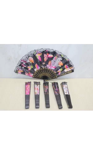 Plastik Renkli Yelpaze Alk3572