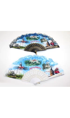 Plastik Yöresel Yelpaze Alk2623