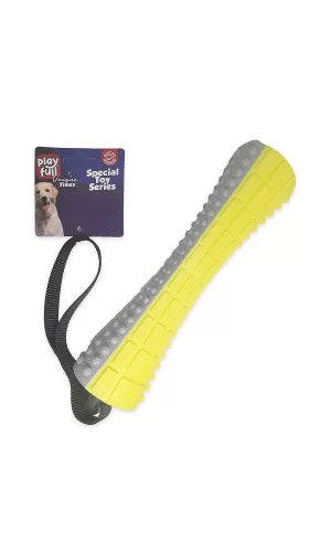 Playfull Sesli Lüx Köpek Eğitim Oyuncağı 37x5 Cm Sarı