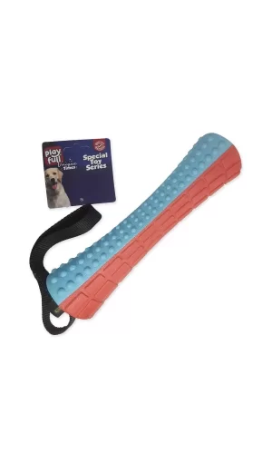 Playfull Sesli Lüx Köpek Eğitim Oyuncağı 37x5 Cm Turuncu