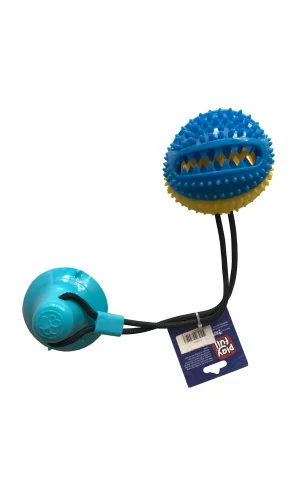 Playfull Yapışkanlı Ödül Hazneli Köpek Oyuncağı 7x9x54 Cm Mavi