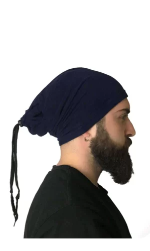Polar Unisex İpli Bere ve Boyunluk Lacivert