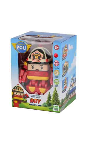 Polı Mrt-686 Sesli Ve Işıklı Robocar Poli Büyük Transforming Robot Roy -necotoys