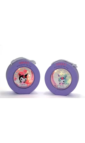Polyester Kuromi Masa Üstü Lamba Alk1618