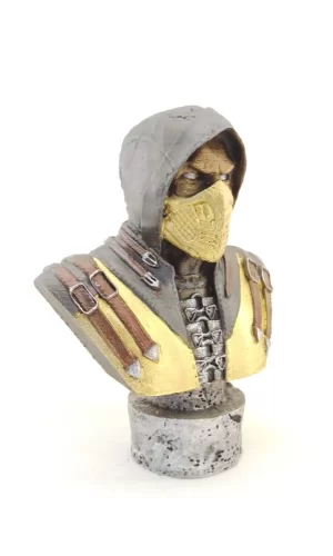 Polyester Scorpion Büst Büyük Boy