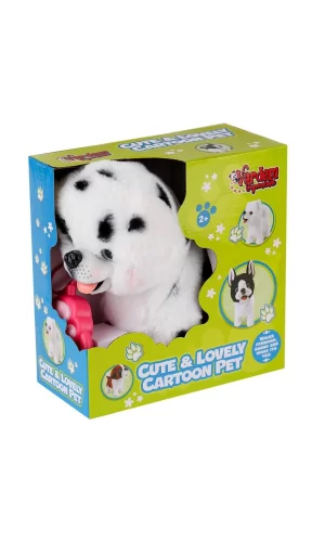 Pr66022-25 Yürüyen Tasmalı Peluş Köpek
