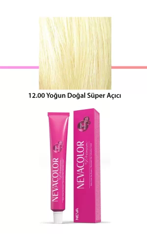 Premium 12.00 Yoğun Doğal Süper Açıcı - Kalıcı Krem Saç Boyası 50 g Tüp