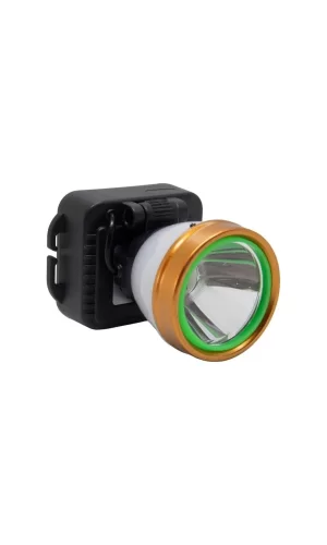 Ps-810 Kafa Lambası, Led Aydınlatmalı Kafa Feneri, Multifonksiyonel 20 Watt + Led 4 Mod Çalışma