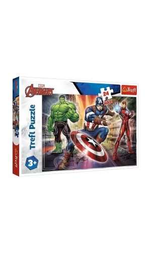 Puzzle-14321 Marvel 24 Parça Maxi Çocuk Puzzle