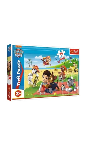 Puzzle-14346 Paw Patrol 24 Parça Maxi Çocuk Puzzle -vardem