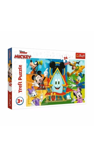 Puzzle-14351 Maxi Mickey Mouse 24 Parça Çocuk Puzzle