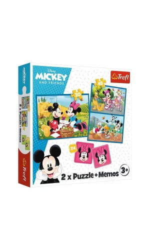 Puzzle-93344 2ın1 Disney Puzzle
