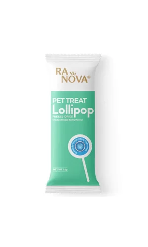 Ranova Arpa Otu Aromalı Dondurularak Kurutulmuş Kedi Ödülü Lolipop 1.4 Gr