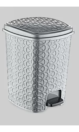 Rattan Star Pedallı Çöp Kovası 35  Lt. Royaleks-E249