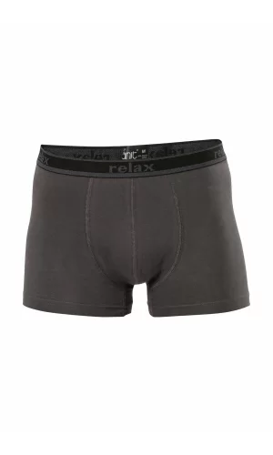 Relax Pamuklu Esnek Erkek Boxer Füme - 1268A