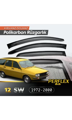 Renault 12 SW 1972-2000 Cam Rüzgarlığı V2 Mugen
