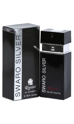 Riposte 24 Saat Etkili Erkek Parfüm - Swaro Silver - For Men 100 Ml