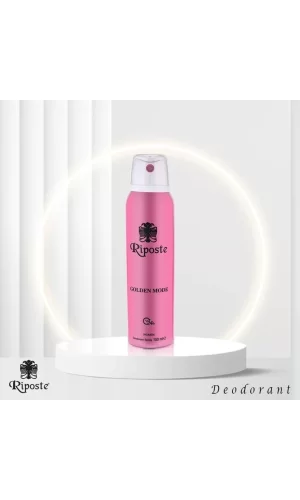 Riposte 24 Saat Etkili Kadın Deodorant -  Golden Mode - 150 Ml