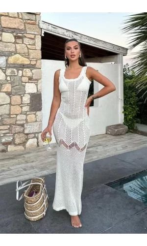 Romina Ajurlu Balık Form Elbise 2762