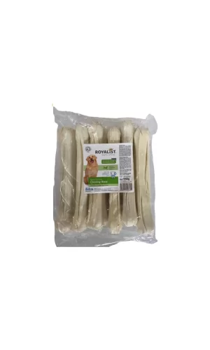 Royalist Beyaz Press Köpek Çiğneme Kemik 8.5'' (22 Cm) 1 Adet XL 165 gr