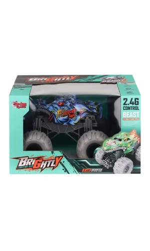 RQ-3045-46-47 Kumandalı Şarjlı Işıklı Off Road Canavar Araba -vardem