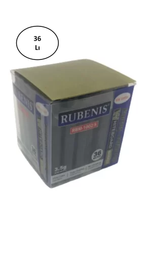 Rubenis 36 Adet Rbm-1002/s Beyaz Tahta Kalemi Siyah Kartuş
