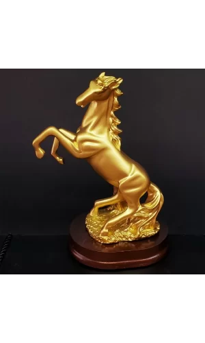 Şaha Kalkan Gold Renk At Biblosu
