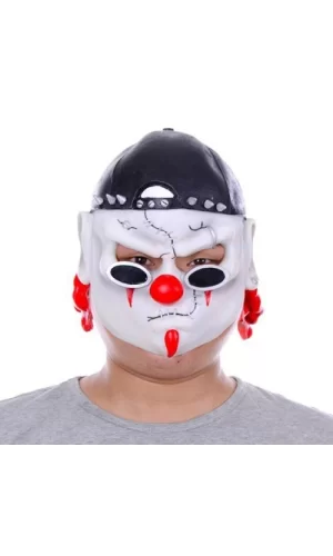 Şapkalı Lateks Maske