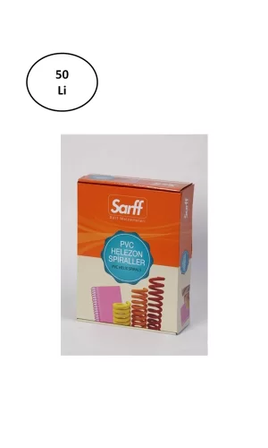 Sarff 4:1 25 Mm Helezon Spiral 50 Li Şeffaf Tel